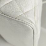 Chanel Medallion Bag White Grained Calfskin with Gold Hardware #RCCK-1 - Image 14