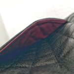 Chanel Medium Double Flap Black Grained Calfskin with Gold Hardware #RKEC-1 - Image 29