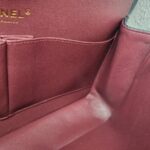 Chanel Medium Double Flap Black Grained Calfskin with Gold Hardware #RKEC-1 - Image 40