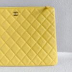 Chanel Clutch O'Case Yellow Grained Calf Leather and Gold Hardware #RCRR-4 - Image 5