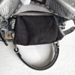 Fendi Mini Peekaboo Silver Selleria Calf Leather with Silver Hardware #RURT-6 - Image 19