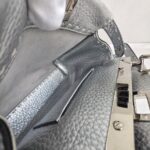 Fendi Mini Peekaboo Silver Selleria Calf Leather with Silver Hardware #RURT-6 - Image 28