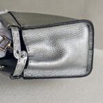 Fendi Mini Peekaboo Silver Selleria Calf Leather with Silver Hardware #RURT-6 - Image 6