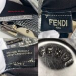 Fendi Mini Peekaboo Silver Selleria Calf Leather with Silver Hardware #RURT-6 - Image 16