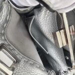 Fendi Mini Peekaboo Silver Selleria Calf Leather with Silver Hardware #RURT-6 - Image 18