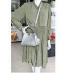 Fendi Mini Peekaboo Silver Selleria Calf Leather with Silver Hardware #RURT-6 - Image 29