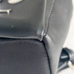 Fendi Monster Micro Backpack Charm Black Nylon/ Leather and Silver Hardware #RLOU-2 - Image 12