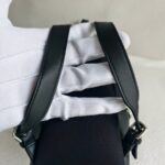 Fendi Monster Micro Backpack Charm Black Nylon/ Leather and Silver Hardware #RLOU-2 - Image 14