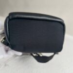 Fendi Monster Micro Backpack Charm Black Nylon/ Leather and Silver Hardware #RLOU-2 - Image 9