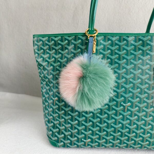 Fendi Pompom Fox Fur Bag Charm #RLOU-3