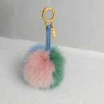 Fendi Pompom Fox Fur Bag Charm #RLOU-3 - Image 2