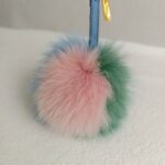 Fendi Pompom Fox Fur Bag Charm #RLOU-3 - Image 3