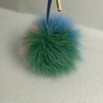 Fendi Pompom Fox Fur Bag Charm #RLOU-3 - Image 4