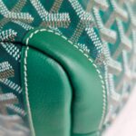 Goyard Artois MM Zipper Shopper Green Goyardine Canvas/Leather and Silver Hardware #RUST-2 - Image 16