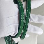 Goyard Artois MM Zipper Shopper Green Goyardine Canvas/Leather and Silver Hardware #RUST-2 - Image 19