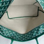 Goyard Artois MM Zipper Shopper Green Goyardine Canvas/Leather and Silver Hardware #RUST-2 - Image 32