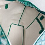 Goyard Artois MM Zipper Shopper Green Goyardine Canvas/Leather and Silver Hardware #RUST-2 - Image 29