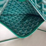 Goyard Artois MM Zipper Shopper Green Goyardine Canvas/Leather and Silver Hardware #RUST-2 - Image 25