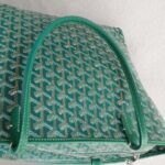 Goyard Artois MM Zipper Shopper Green Goyardine Canvas/Leather and Silver Hardware #RUST-2 - Image 22