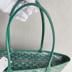 Goyard Artois MM Zipper Shopper Green Goyardine Canvas/Leather and Silver Hardware #RUST-2 - Image 21