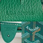 Goyard Artois MM Zipper Shopper Green Goyardine Canvas/Leather and Silver Hardware #RUST-2 - Image 18