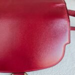 Gucci GG Ring 2way Bag Red Calf Leather with Gold Hardware #GULSR-1 - Image 4