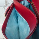 Gucci GG Ring 2way Bag Red Calf Leather with Gold Hardware #GULSR-1 - Image 27