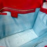 Gucci GG Ring 2way Bag Red Calf Leather with Gold Hardware #GULSR-1 - Image 30