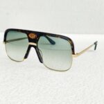 Gucci Sunglasses Brown MetalAcetate Frame and Gold Hardware #RKLE-4