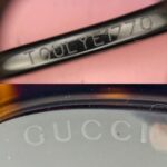 Gucci Sunglasses Brown Metal/Acetate Frame and Gold Hardware #RKLE-4 - Image 9