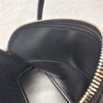 Hermes Bolide 27 Black Epsom Leather with Palladium Plated Hardware Bag #RKEC-2 - Image 28