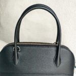 Hermes Bolide 27 Black Epsom Leather with Palladium Plated Hardware Bag #RKEC-2 - Image 17