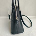 Hermes Bolide 27 Black Epsom Leather with Palladium Plated Hardware Bag #RKEC-2 - Image 7