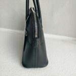 Hermes Bolide 27 Black Epsom Leather with Palladium Plated Hardware Bag #RKEC-2 - Image 8