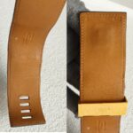 Hermes CDC Bracelet Size S Blue Swift Leather With Gold Plated Hardware #GULTS-5 - Image 10