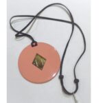 Hermes Kuartz Horn N Lacquer Necklace #RCRK-4 - Image 2