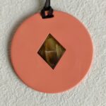 Hermes Kuartz Horn N Lacquer Necklace #RCRK-4 - Image 6