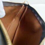 LV Pochette Accessories Brown Monogram Coated Canvas with Leather and Gold Hardware #RCRL-1 - Image 17