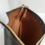 LV Pochette Accessories Brown Monogram Coated Canvas with Leather and Gold Hardware #RCRL-1 - Image 18