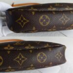 LV Pochette Accessories Brown Monogram Coated Canvas with Leather and Gold Hardware #RCRL-1 - Image 9