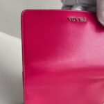 Prada BT1031 Crossbody Bag Pink Smooth Leather with Silver Hardware #RCRR-2 - Image 3