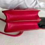 Prada BT1031 Crossbody Bag Pink Smooth Leather with Silver Hardware #RCRR-2 - Image 9