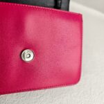 Prada BT1031 Crossbody Bag Pink Smooth Leather with Silver Hardware #RCRR-2 - Image 18