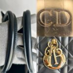 C.Dior Book Tote Medium Black Calfskin with Gold Hardware #RKUK-1 - Image 23