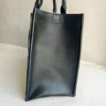 C.Dior Book Tote Medium Black Calfskin with Gold Hardware #RKUK-1 - Image 8