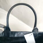 C.Dior Book Tote Medium Black Calfskin with Gold Hardware #RKUK-1 - Image 18