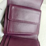 Chanel 19 3-Folds Wallet Purple Lambskin with Gold Hardware #RKYU-2 - Image 8