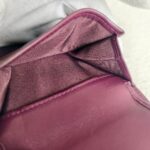 Chanel 19 3-Folds Wallet Purple Lambskin with Gold Hardware #RKYU-2 - Image 22