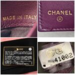 Chanel 19 3-Folds Wallet Purple Lambskin with Gold Hardware #RKYU-2 - Image 11