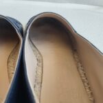 Chanel Espadrilles Size 38 Navy Blue/Black Lambskin #RKCT-3 - Image 16